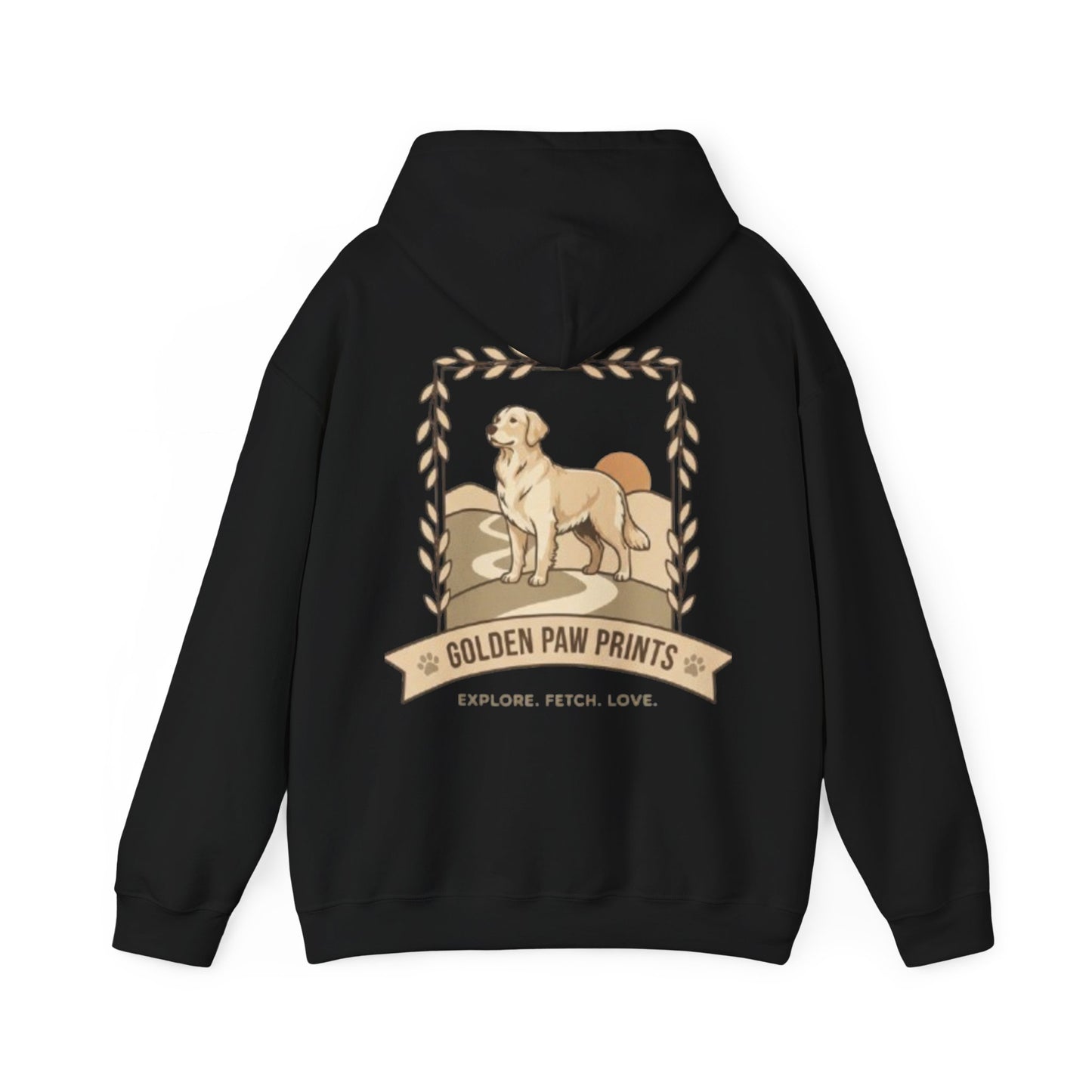 golden retriever hoodie